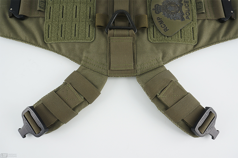 Tactical Armoured K9 Vest Lightweight and Mobile